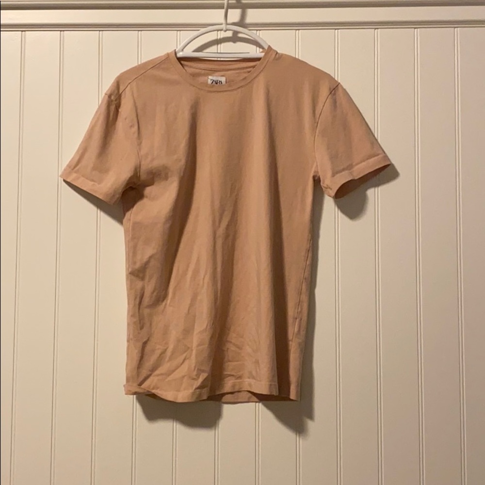 Zara Light Pink Tee.